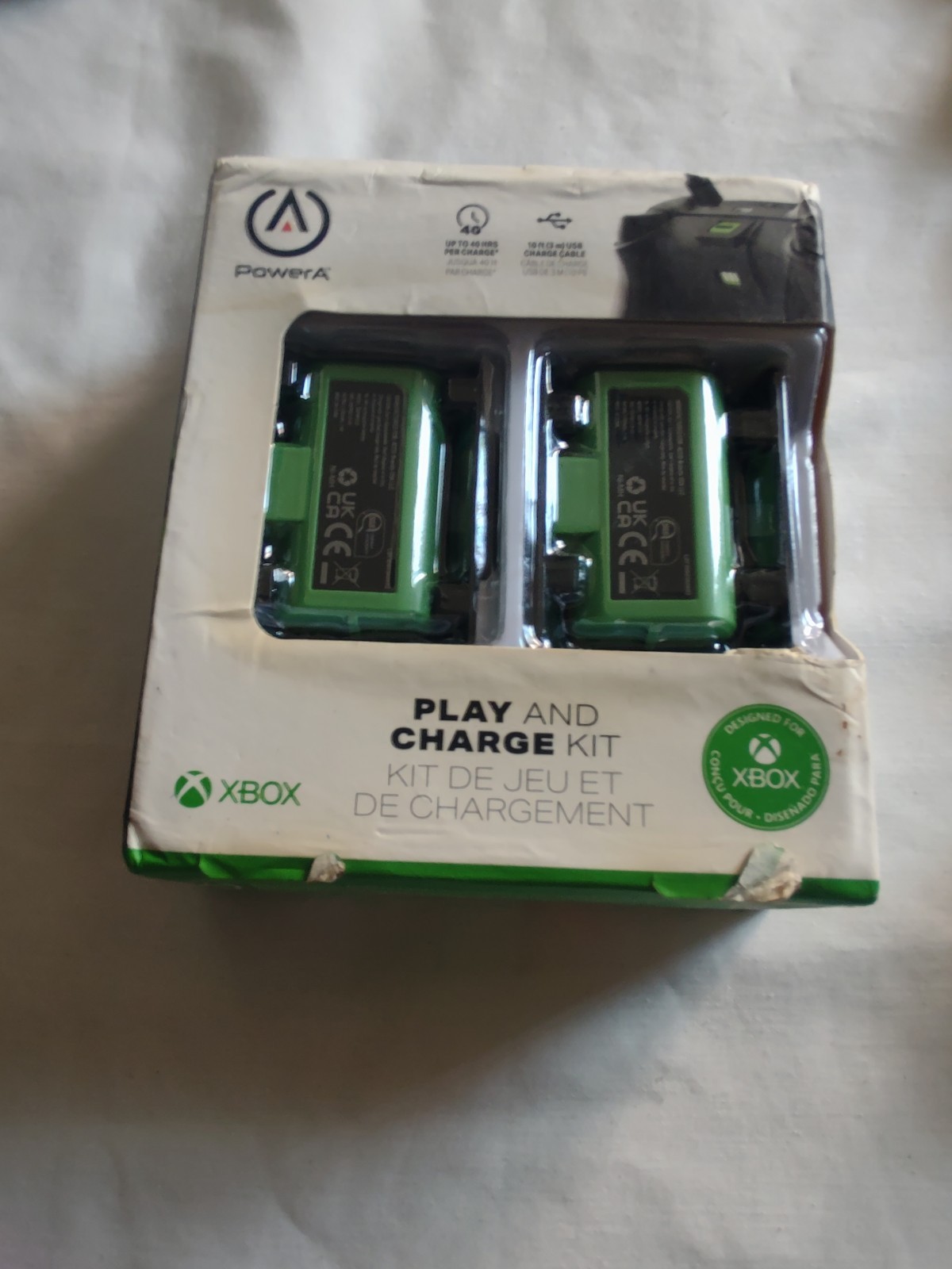 PowerA Play & Charge Kit - Xbox One/Series X|S