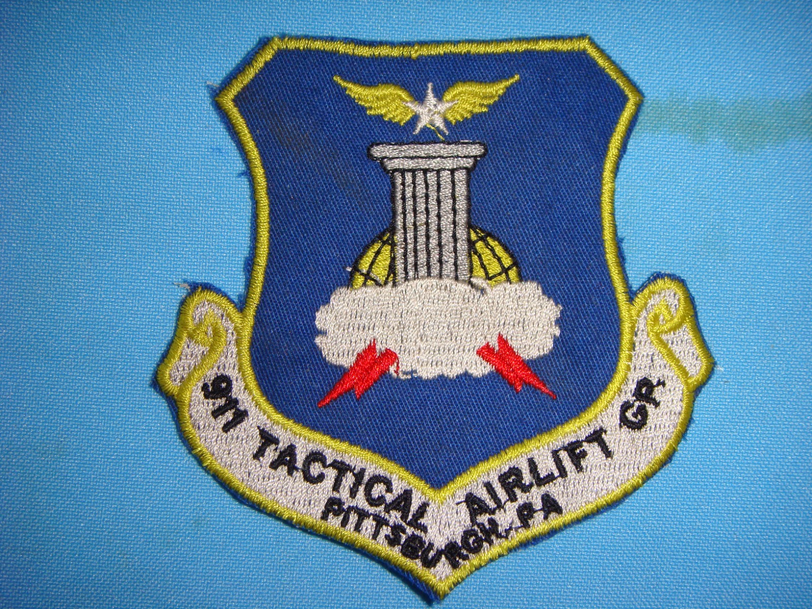 VIETNAM WAR PATCH, US 911th TACTICAL AIRLIFT GROUP