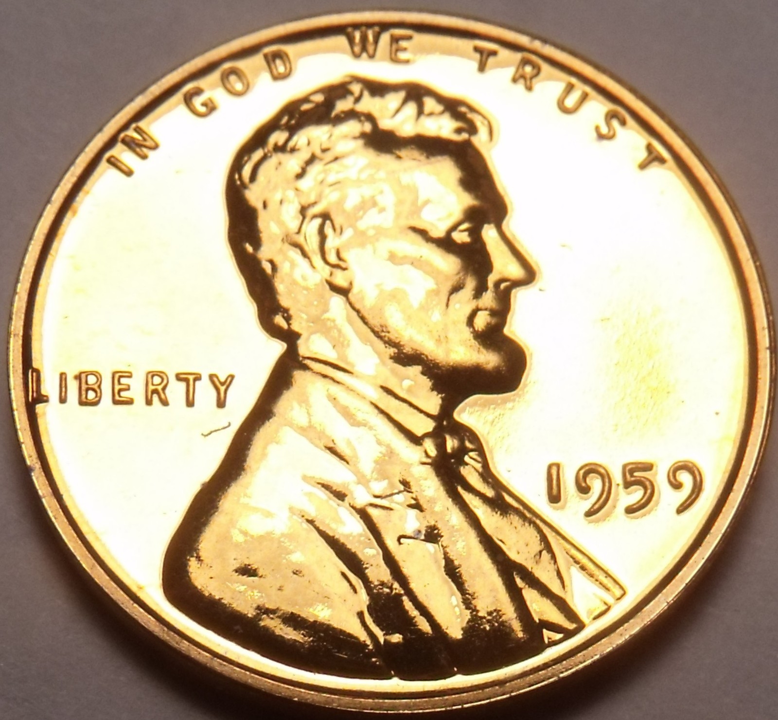 United States Proof 1959 Cent~1st Memorial Proof Coin~Free Shipping