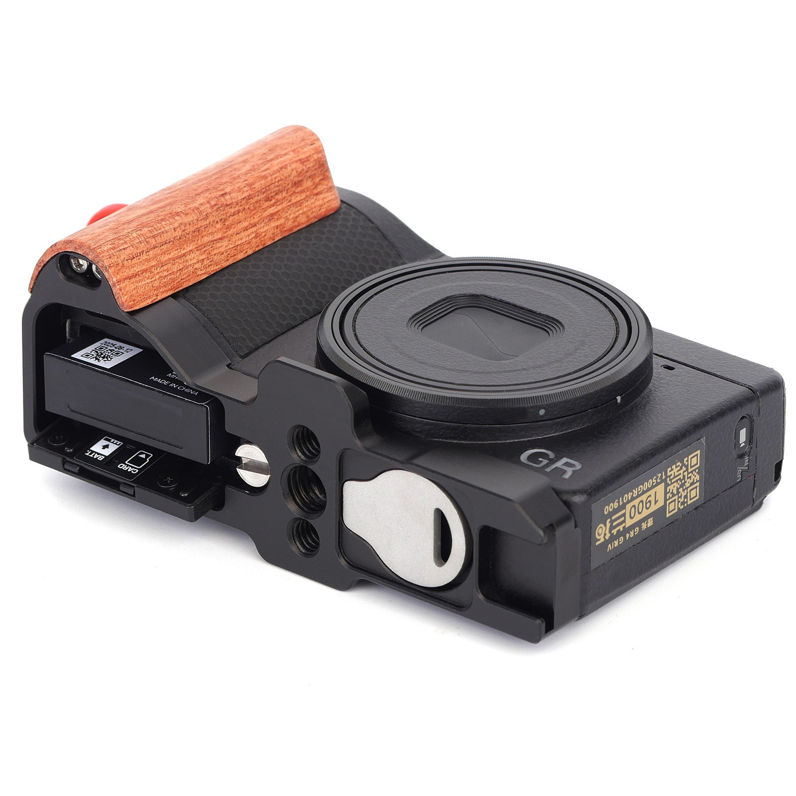 Rose Wood L Hand Grip for RICOH GR4 GR IV Camera Handle