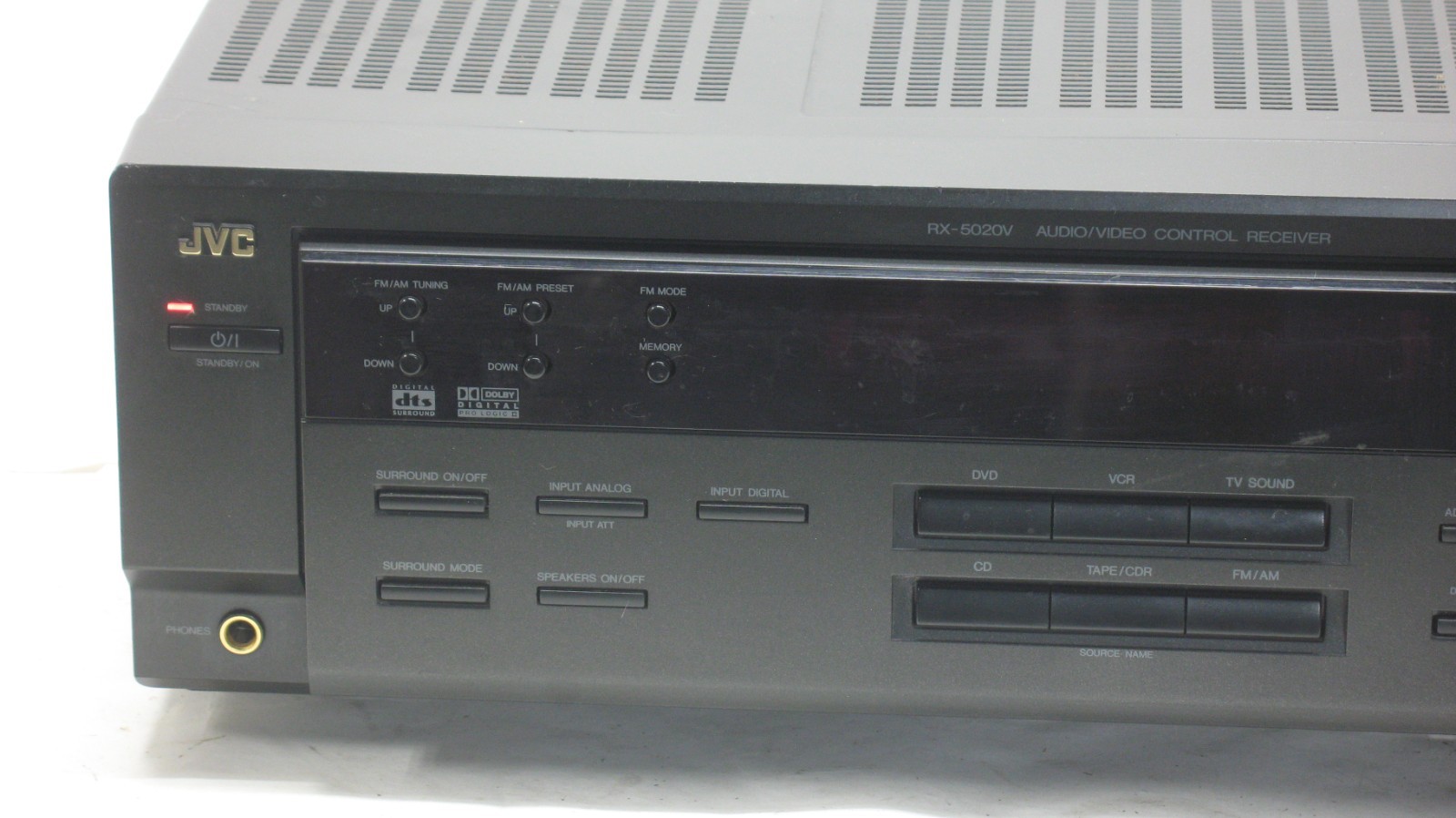 JVC RX-5020VBK Stereo Receiver - Tested