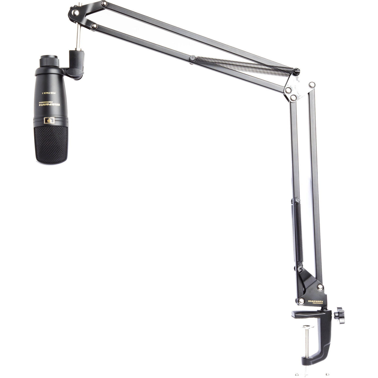 Marantz Professional Pod Pack 1 USB Microphone with Broadcast Stand & Cable