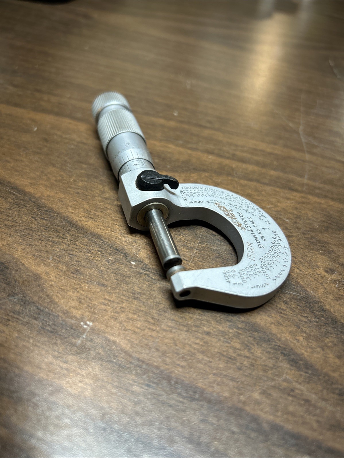 brown and sharpe micrometer Outside 0-1”