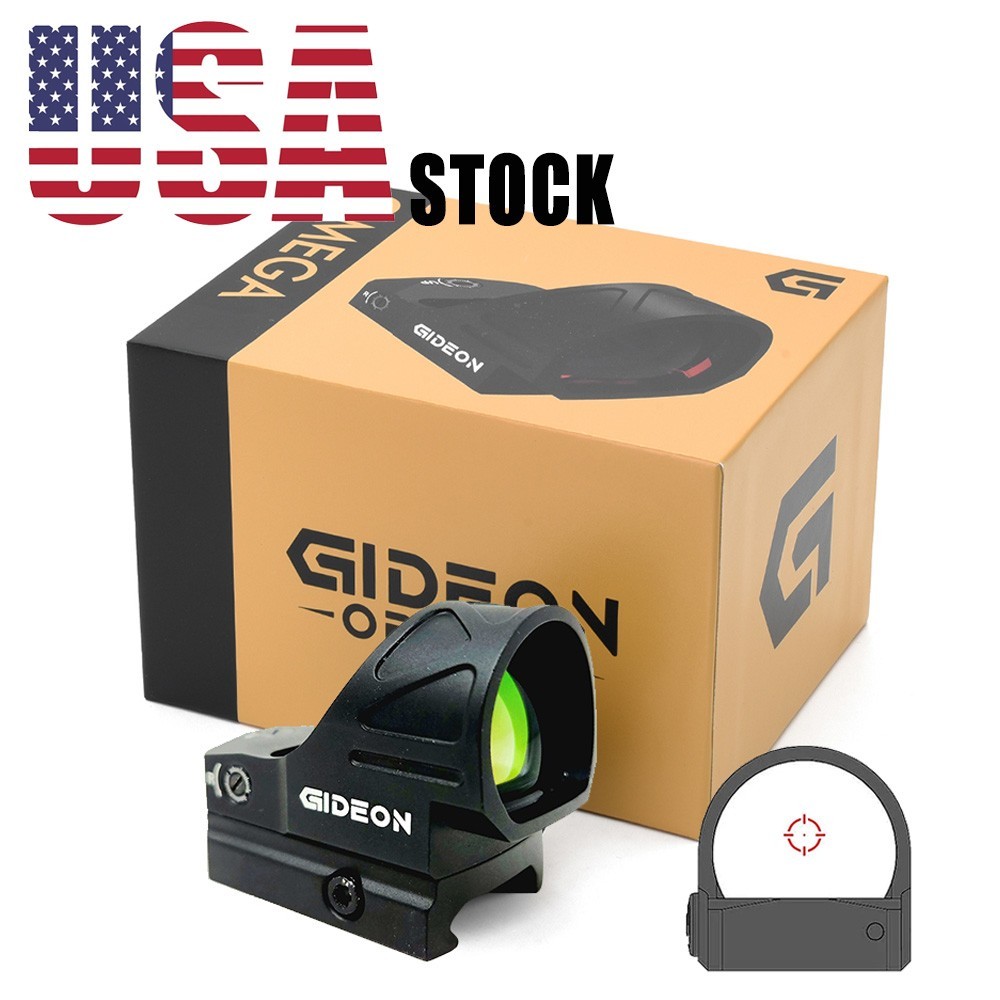 Gideon Optics Omega Red Circle Dot Sight RMR Footprint Tactical Hunting Optics