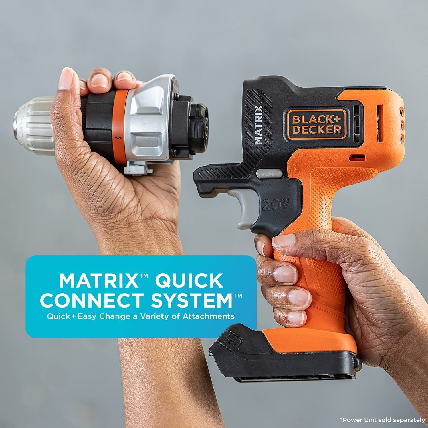 BLACK+DECKER 20V MAX* Matrix Cordless Drill/Driver - BDCDMT120C