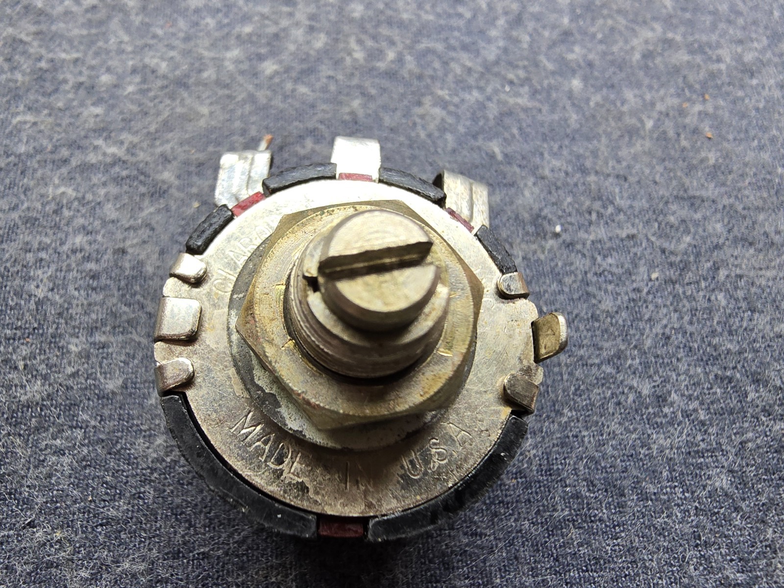 Hammarlund SP-600 Ham Radio Receiver Part - Meter ADJ RF Potentiometer