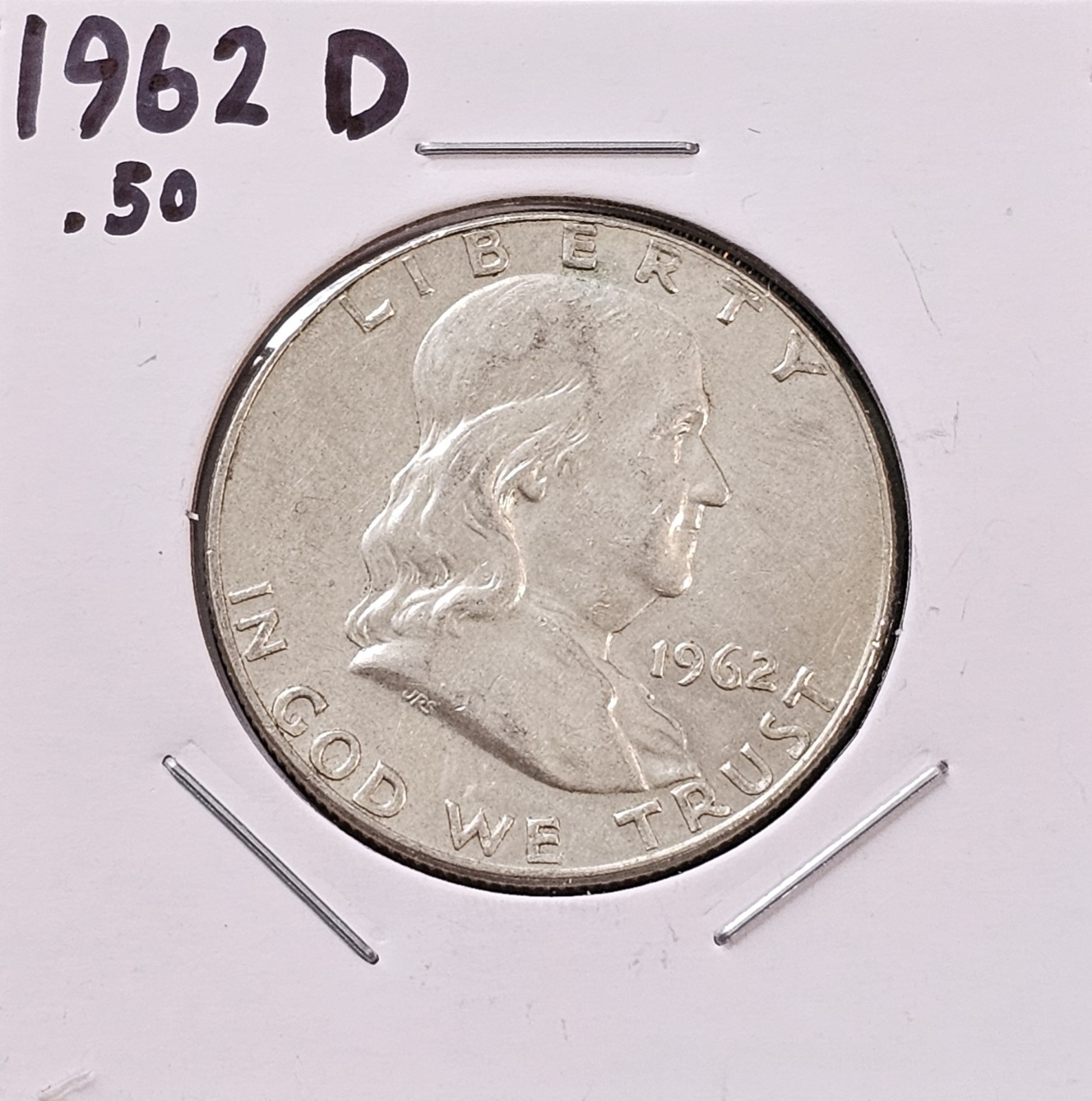 1962-D Silver Franklin Half Dollar