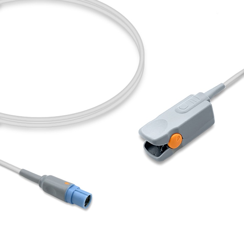 Compatible Adult Finger Clip SpO2 Sensor for Siemens 3.0m (1Pc)