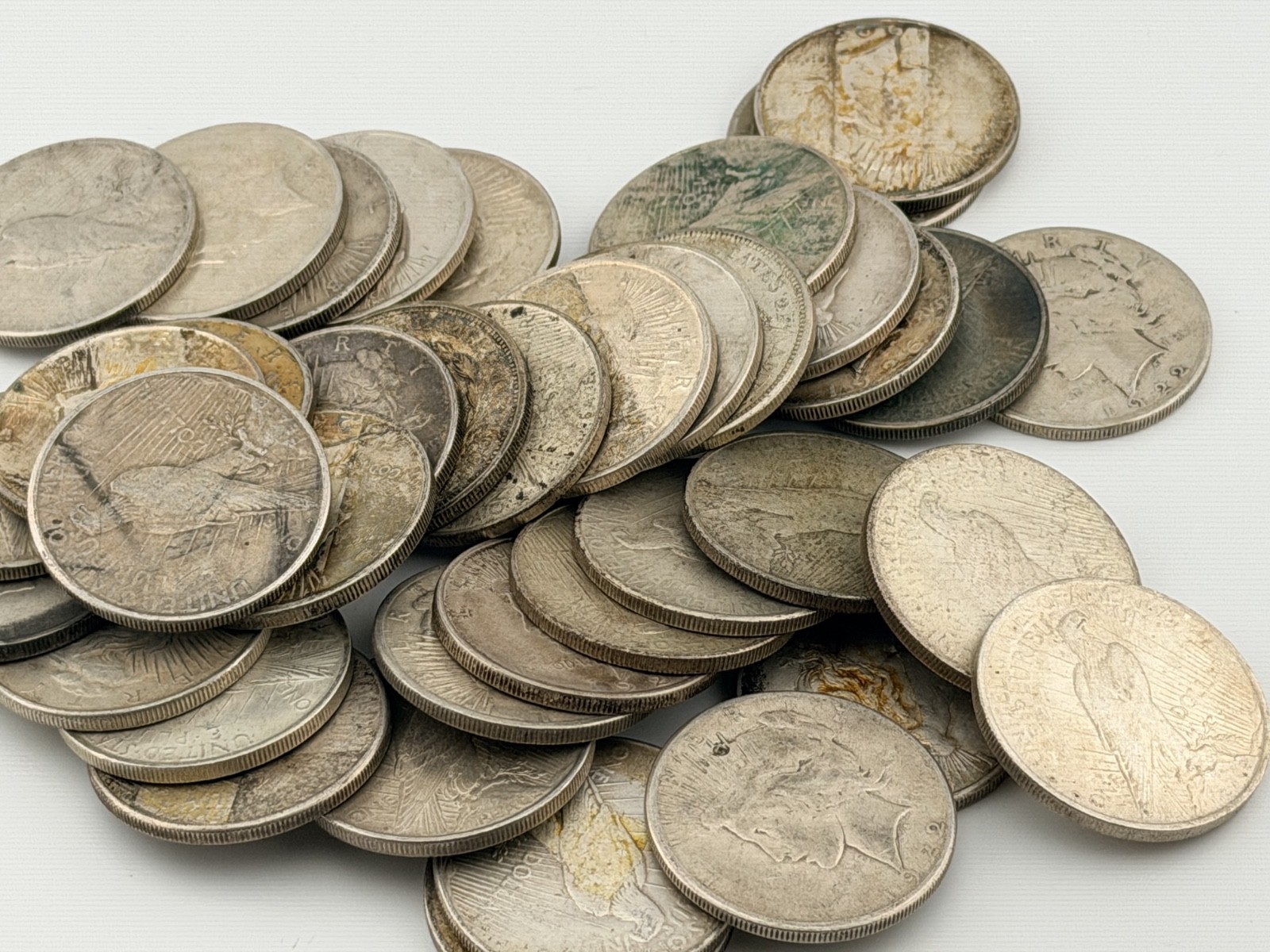 Peace Dollars Cull....Some Morgans Culls All are culls.