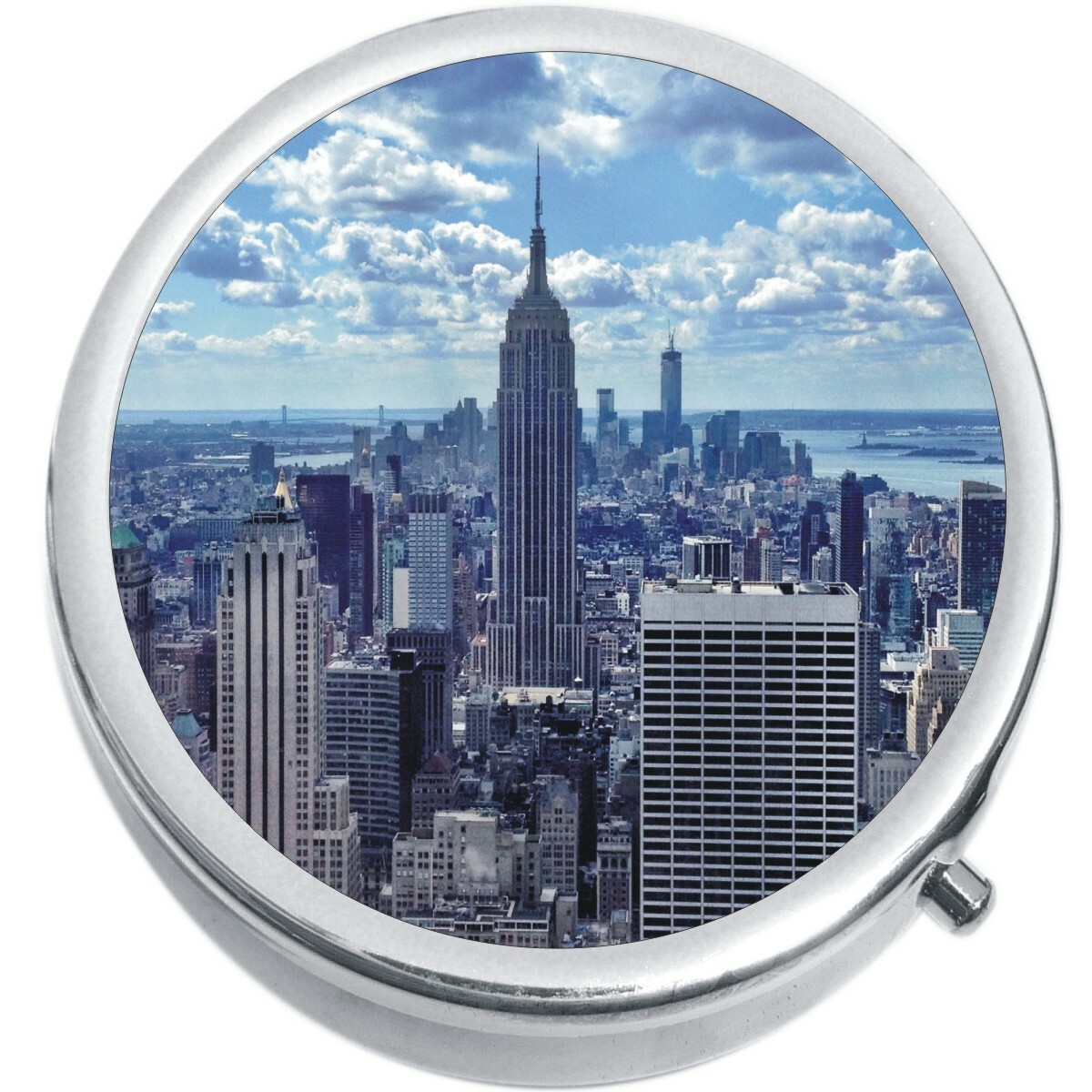 Empire State Building Medicine Vitamin Pill Box