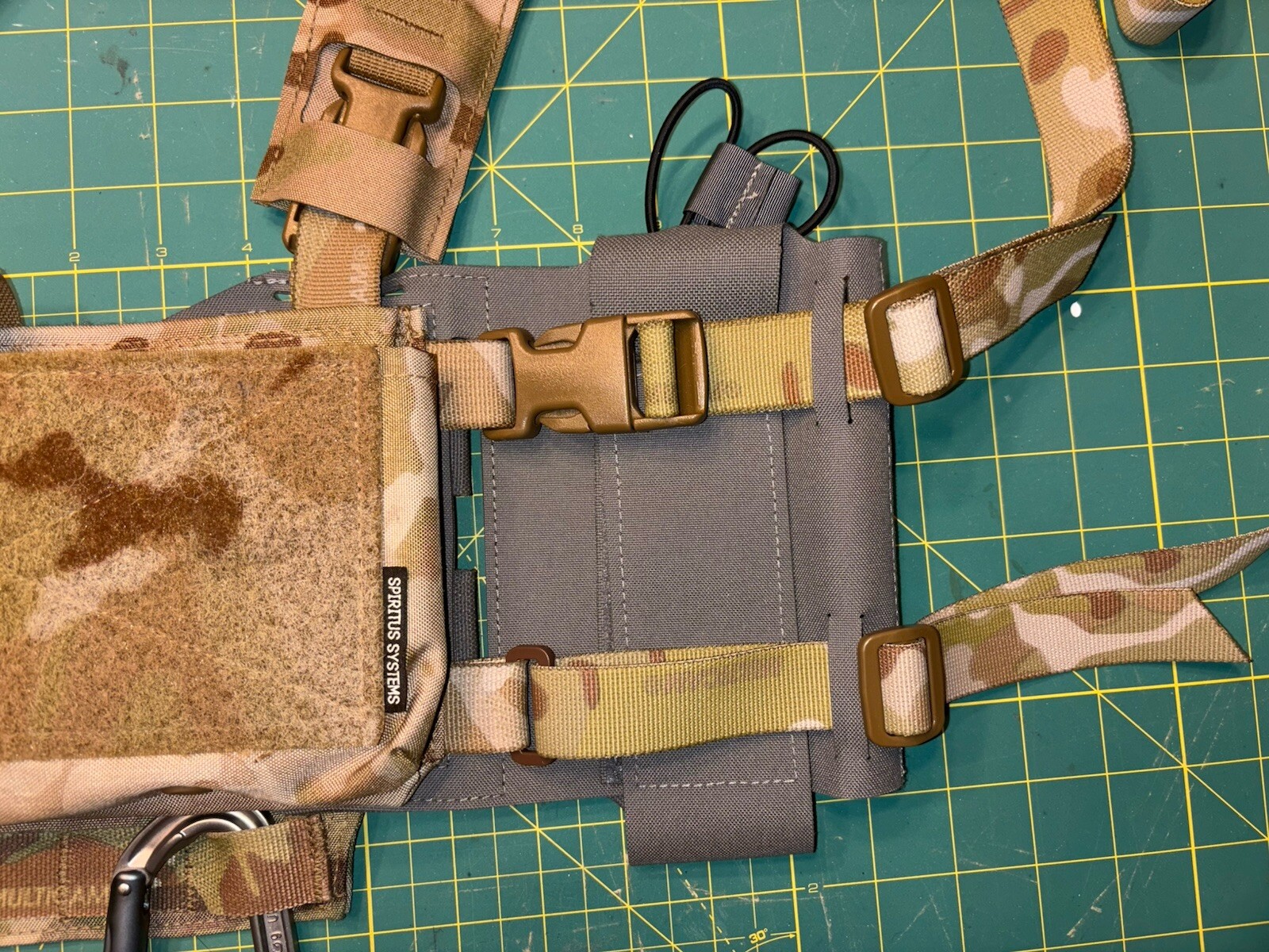 Chest Rig Back Strap - Multicam