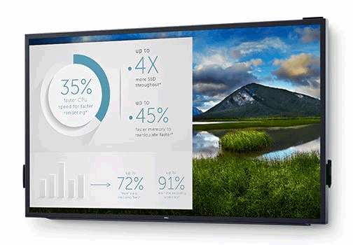 Dell smart board Interactive whiteboard with mobile mount for classroom