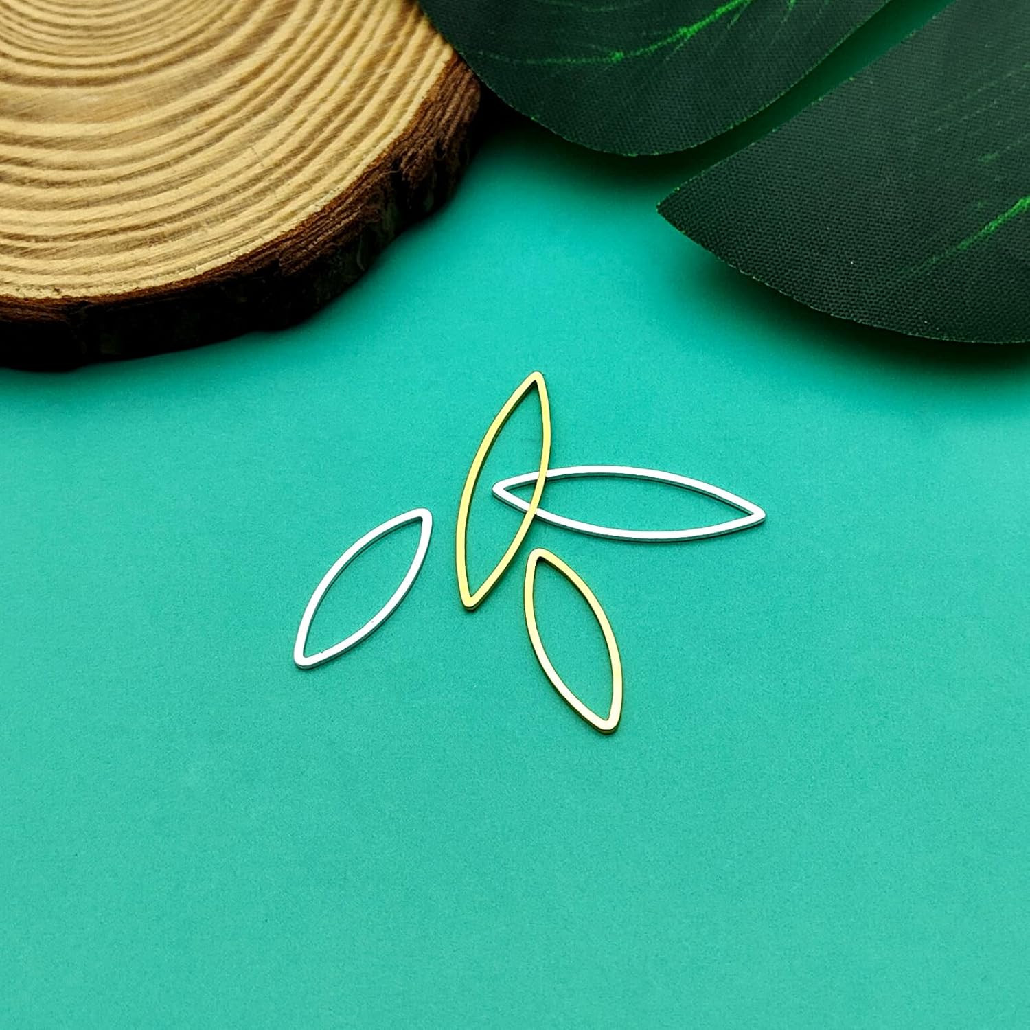 80Pcs Beading Hoop Earring Finding Component Accessories Earrings Beading Hoop G