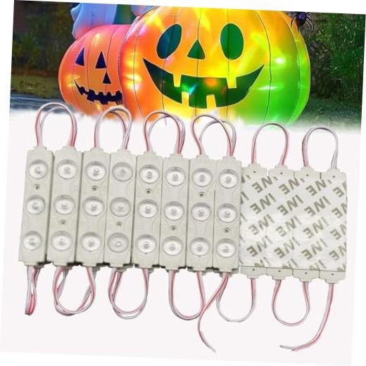 Erudite 20Pcs Replacement Lights for Inflatables DC12V LED Lights Cool White