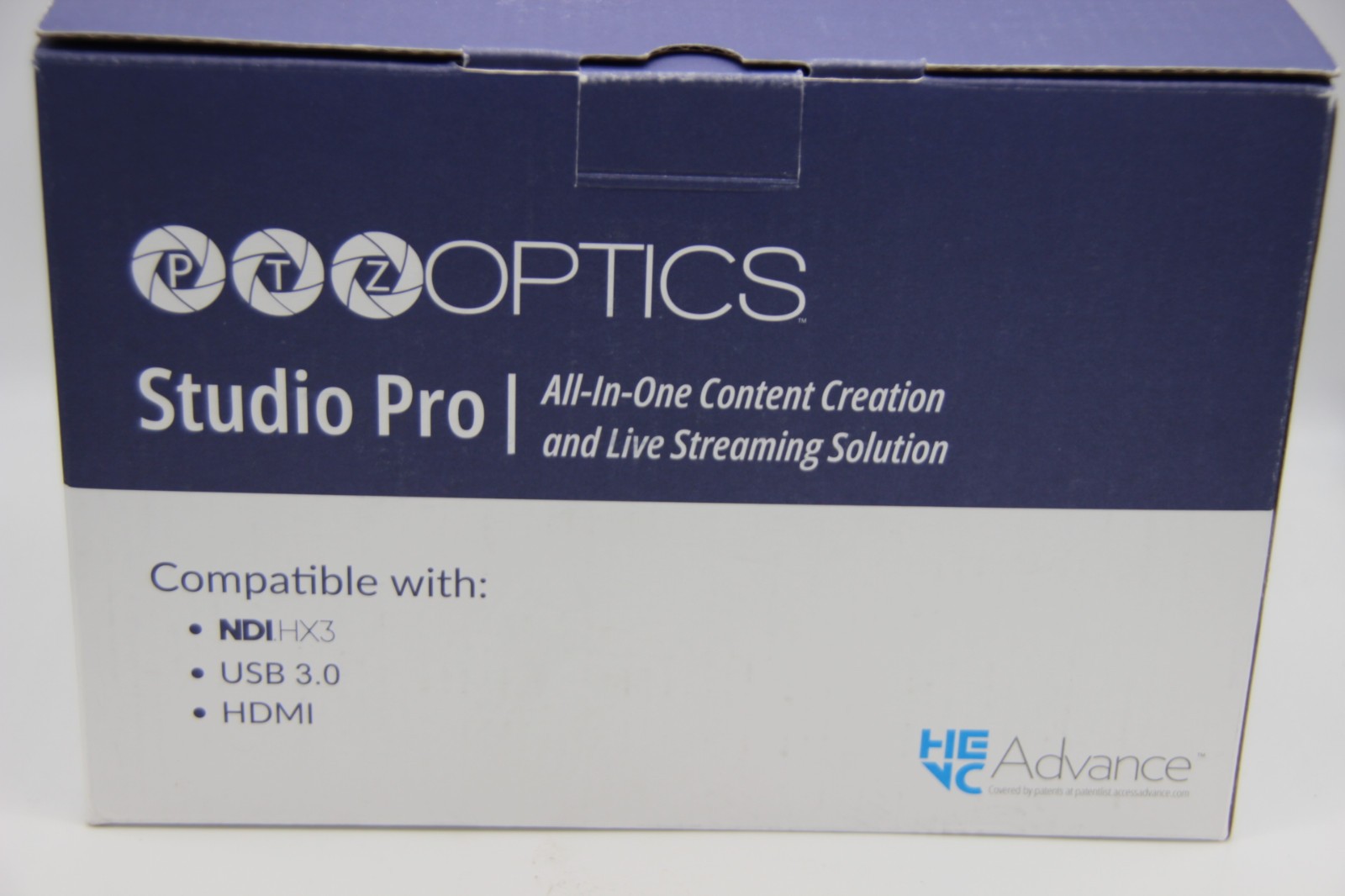 NEW PTZOptics Studio Pro All-in-One Live Streaming Camera with 12x Optical Zoom