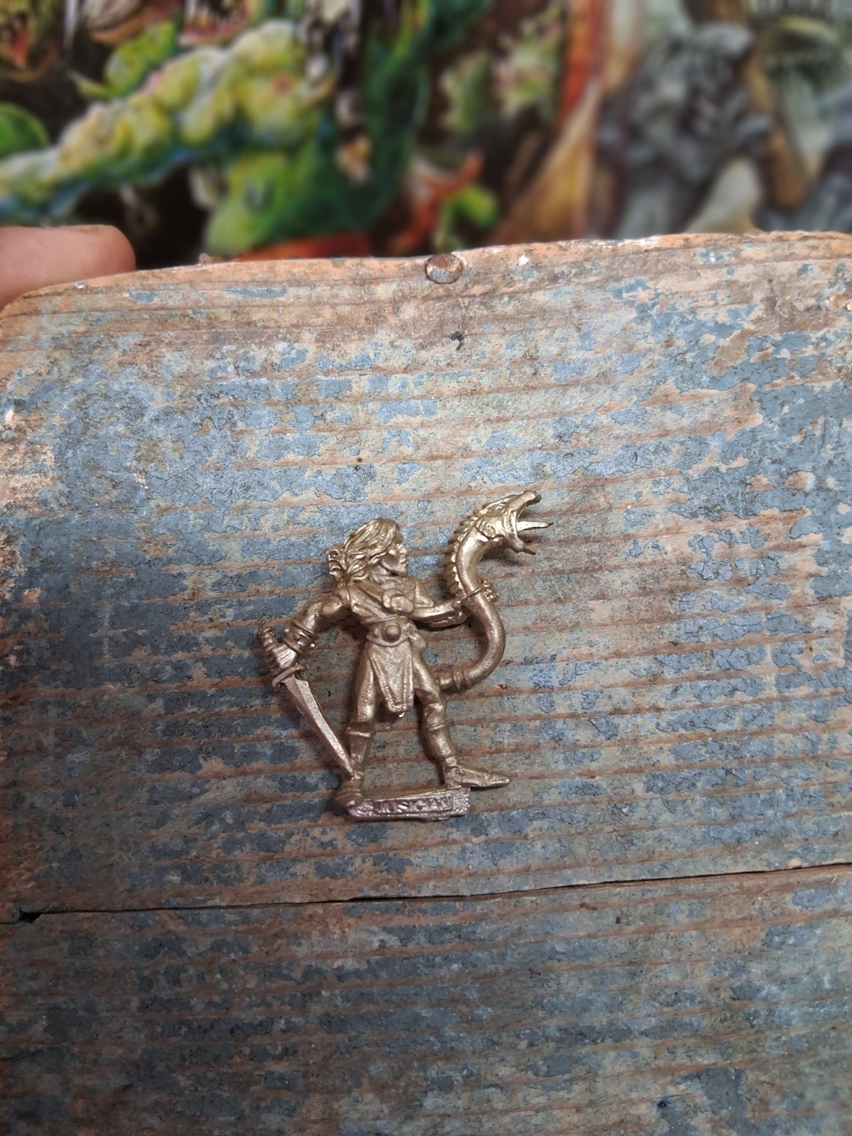 warhammer citadel fantasy wood elf Skarlock musician RRD4 archer old world whfb