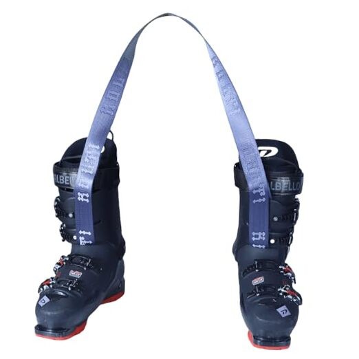 Ski Boot Carrier Strap, Snowboard Boot Shoulder Sling Tote Leash Also for Blue