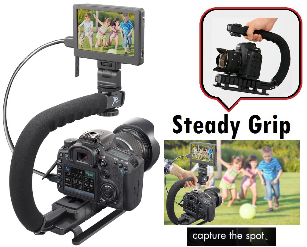Stabilizing Action Grip Handle For Nikon D750 D850 D610 D3500 D810