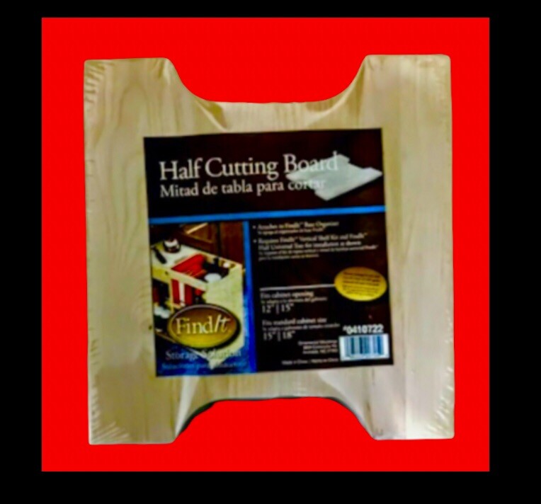 Chef antibacterial 10"x9.5"x1" pro chopping board.treated Birchwood,reversible