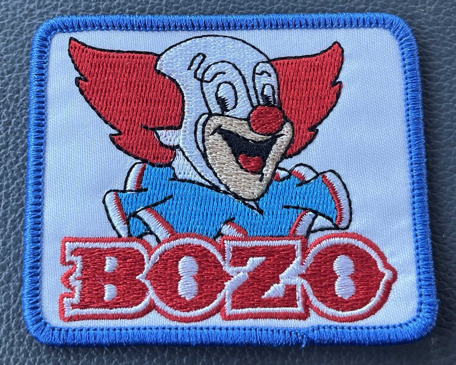 Bozo The Clown Vintage Style embroidered patch