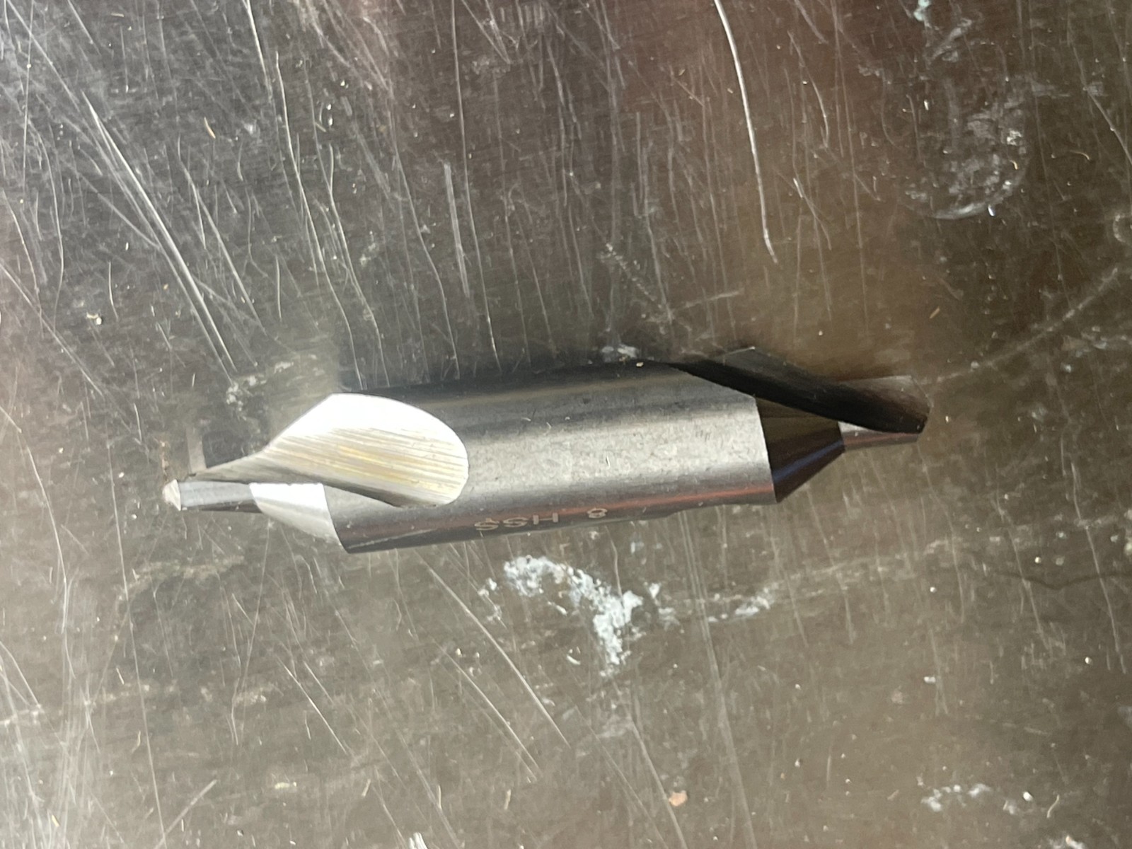 Toolmex TMX 5-600-045 #8 HSS 60° TMX Combined Drill & Countersink Plain Type