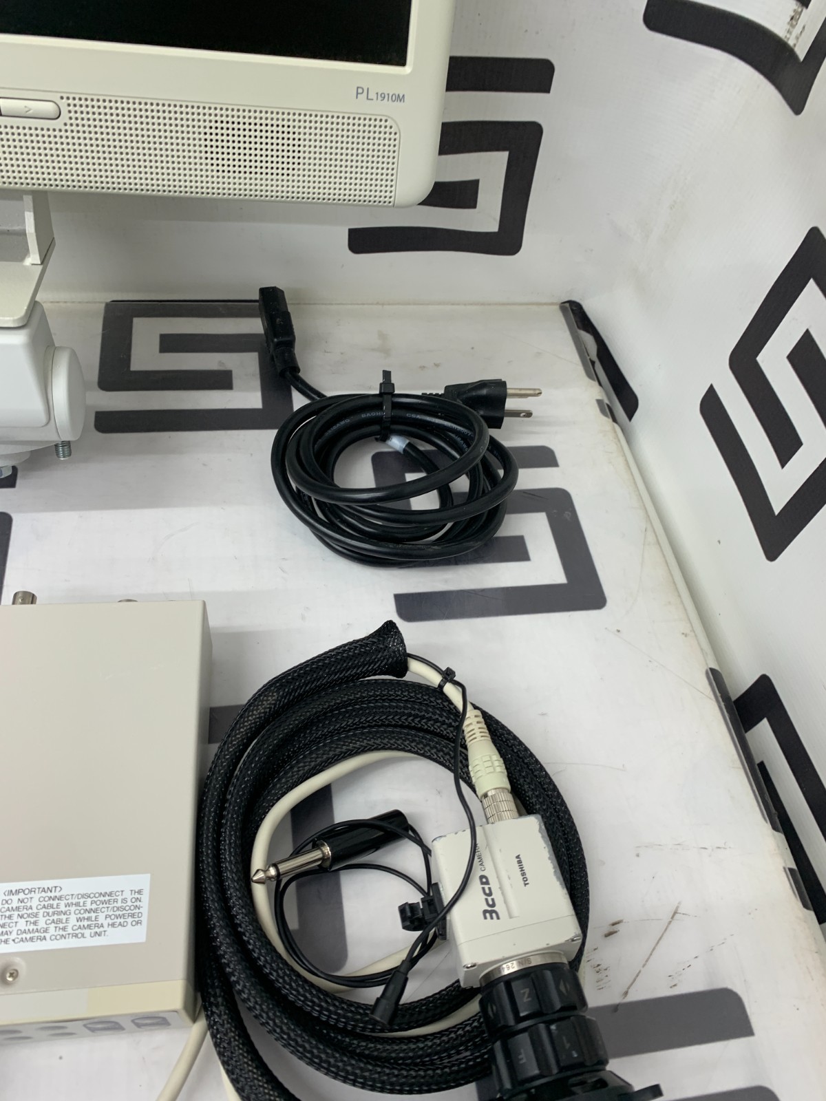 KayPentax Laryngeal Strobe Light Source Model 9400 Version 2 Foot Pedal Control