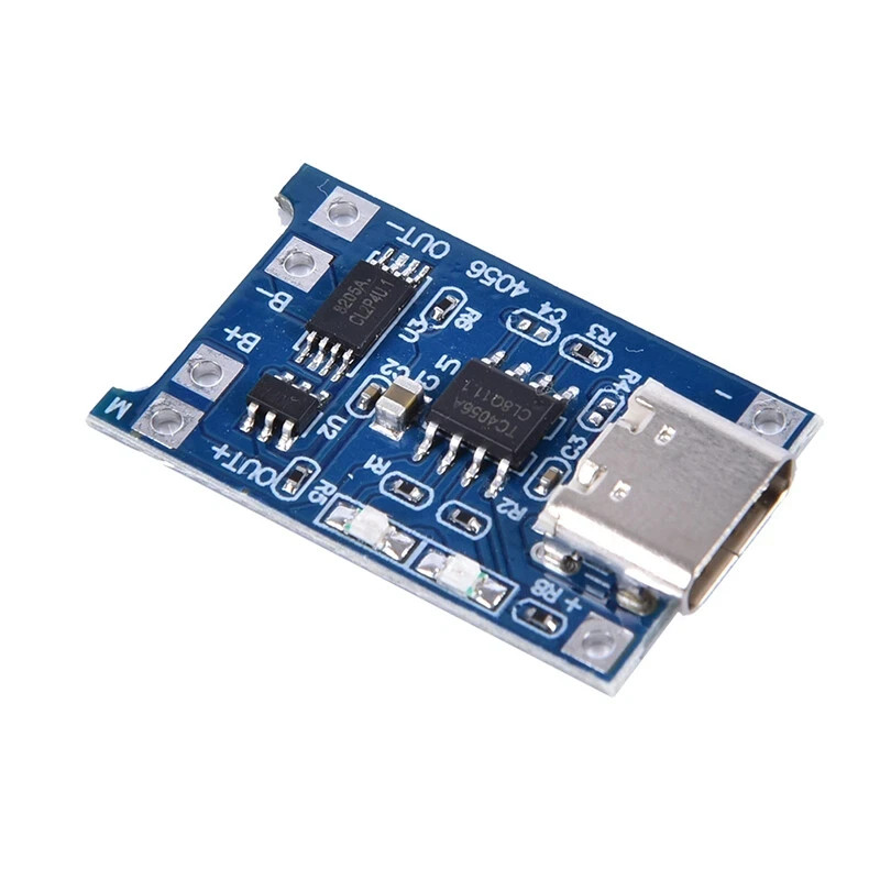 US SHIPPER!  USB-C 5V 1A 18650 TP4056  Battery Charger Module Charging