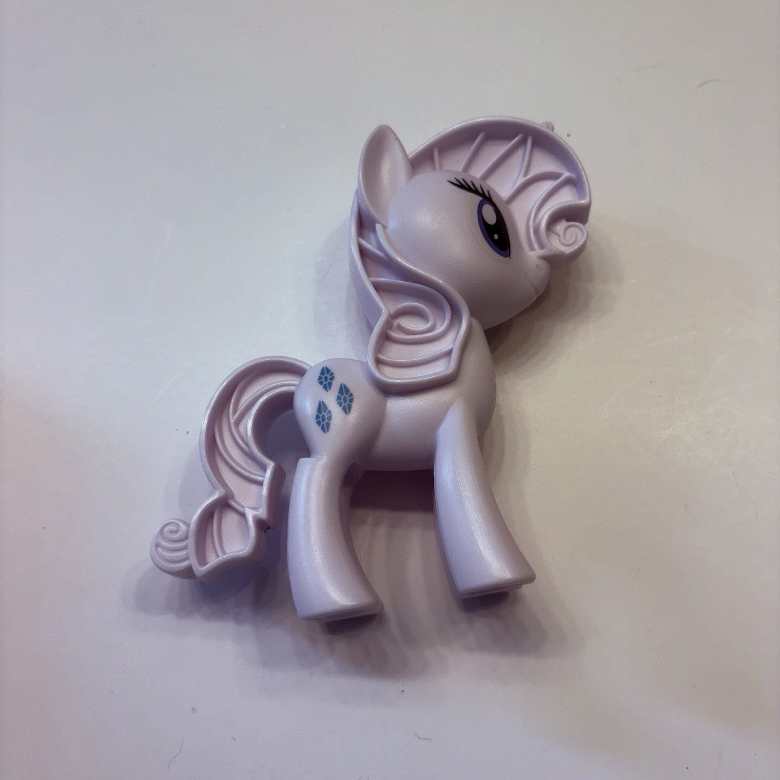 Play-Doh My Little Pony Rarity figure 4” Plastic Mold Replacement Part