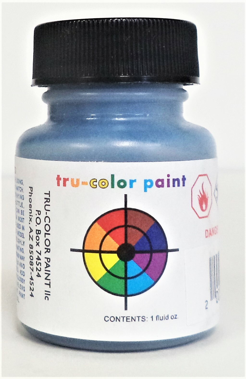 Tru-Color TCP-127 BC Rail Blue 1 oz Paint Bottle