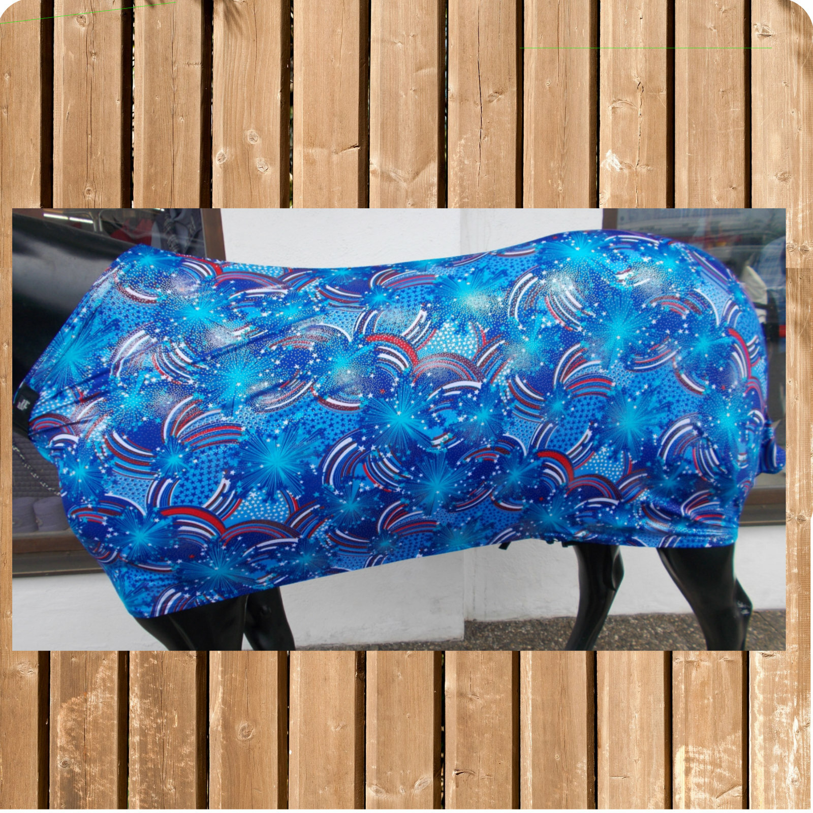 Stretch Sheet, Sleazy, Hoody, Sleazy Sleepwear for Horses, Stretch Blanket Liberty
