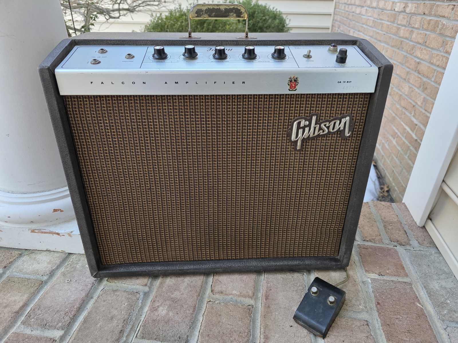 💥VIdeo💥 Gibson 1963 GA-19 RVT FALCON Jensen C12R Very Cean collectable cond!
