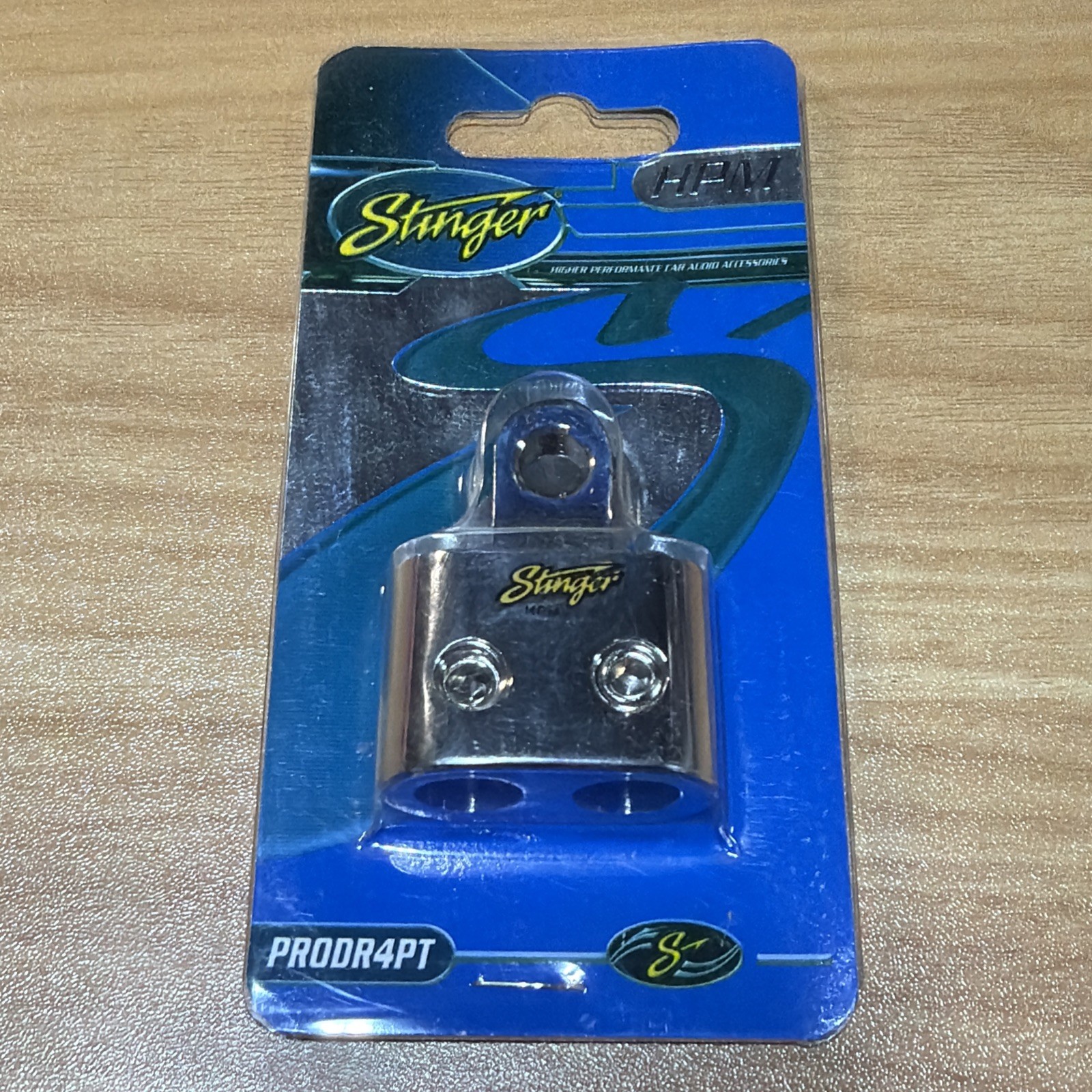 Stinger HPM Series PRODR4PT Platinum 4 Gauge Dual Input Ring Terminal