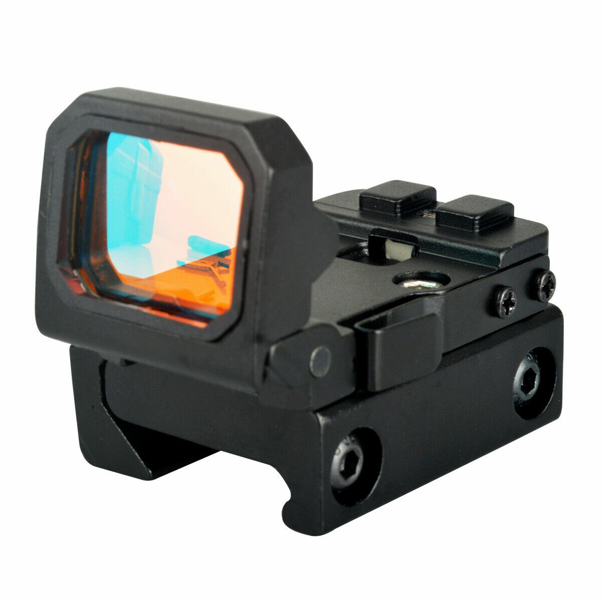 Tactical Flip Up Dot Sight Holographic Reflex Scope Foldable RMR Red Dot Sight