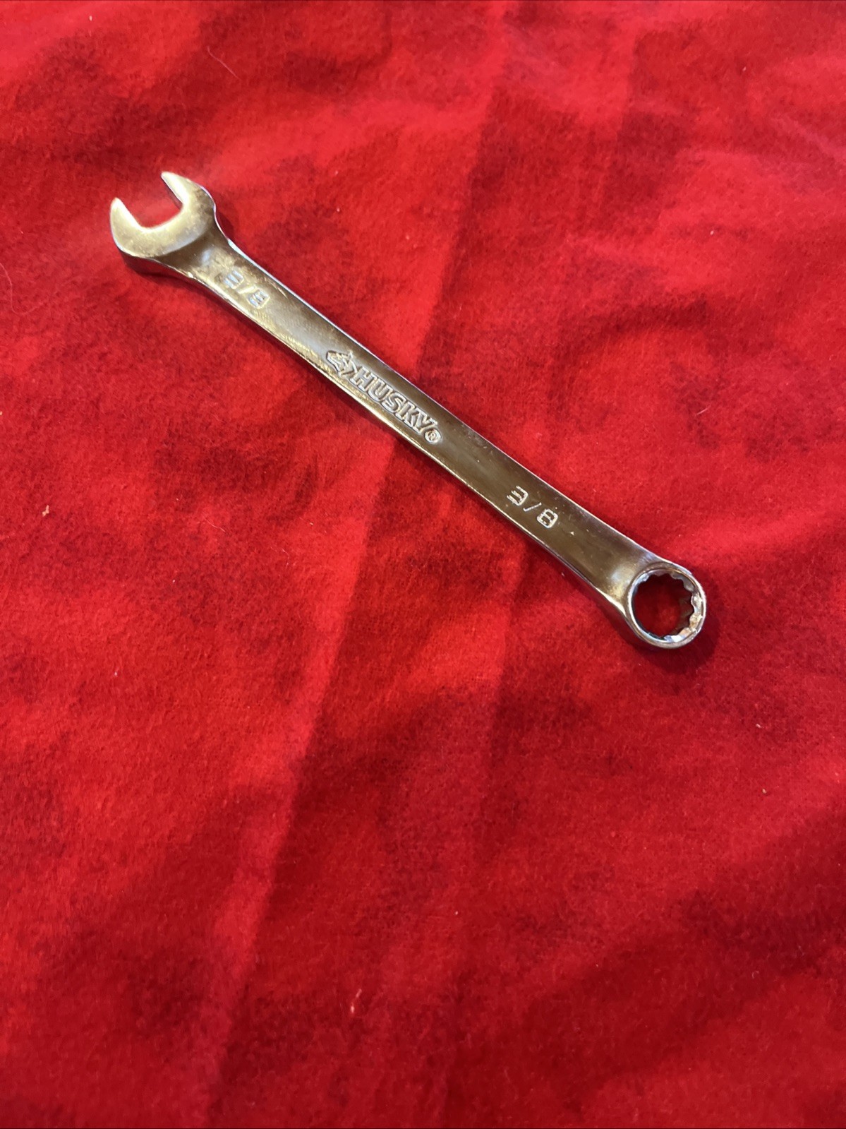 HUSKY CHROME COMBINATION WRENCH 3/8, 12 PT (k32)