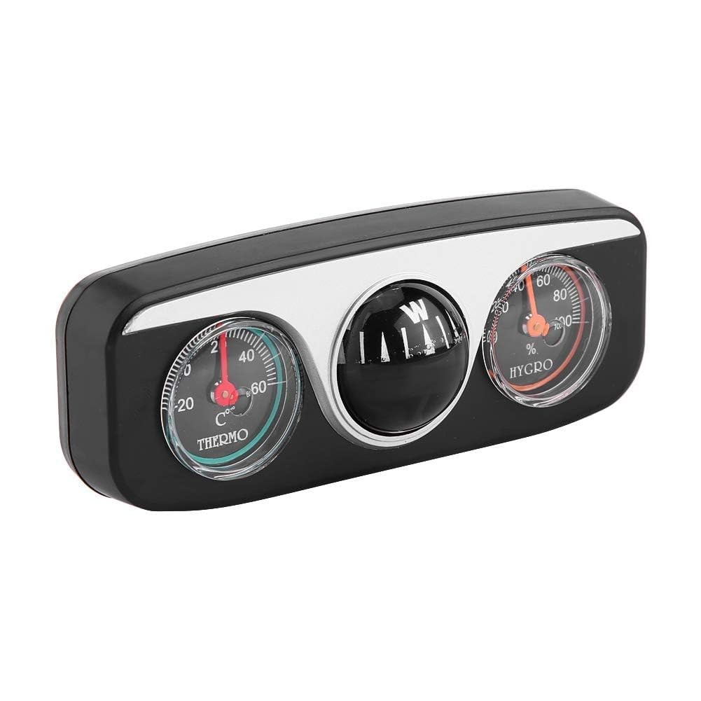 3in1 Car Truck Dash Mount Compass with Thermometer Hygrometer Multifunctional...