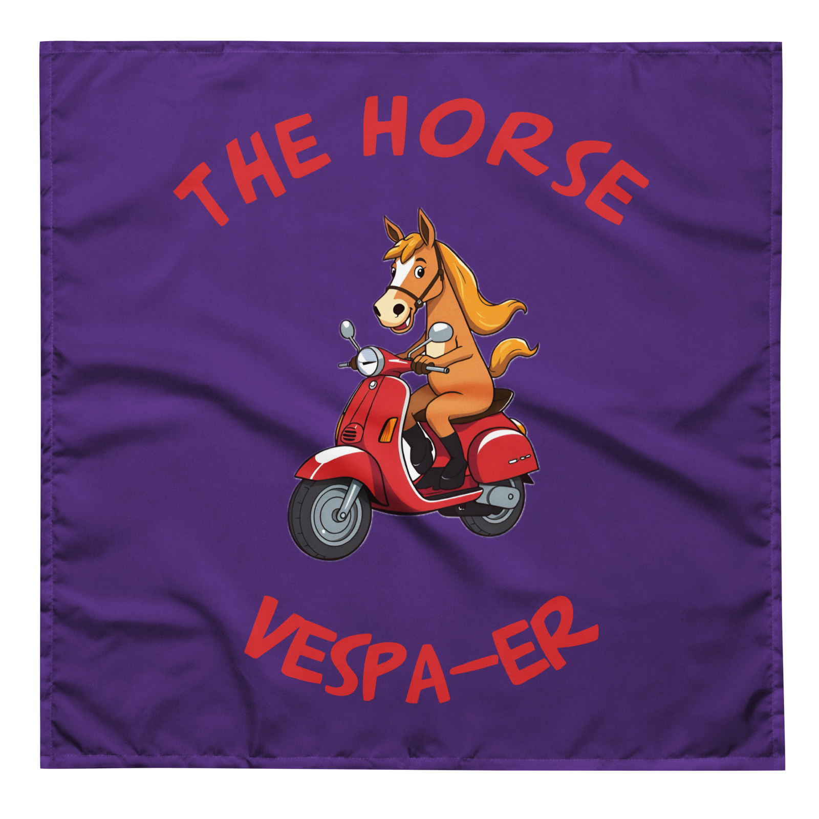 "Horse Vespa-er" Bandana Whisperer Funny Scooter Vespa Riding Equine Pun