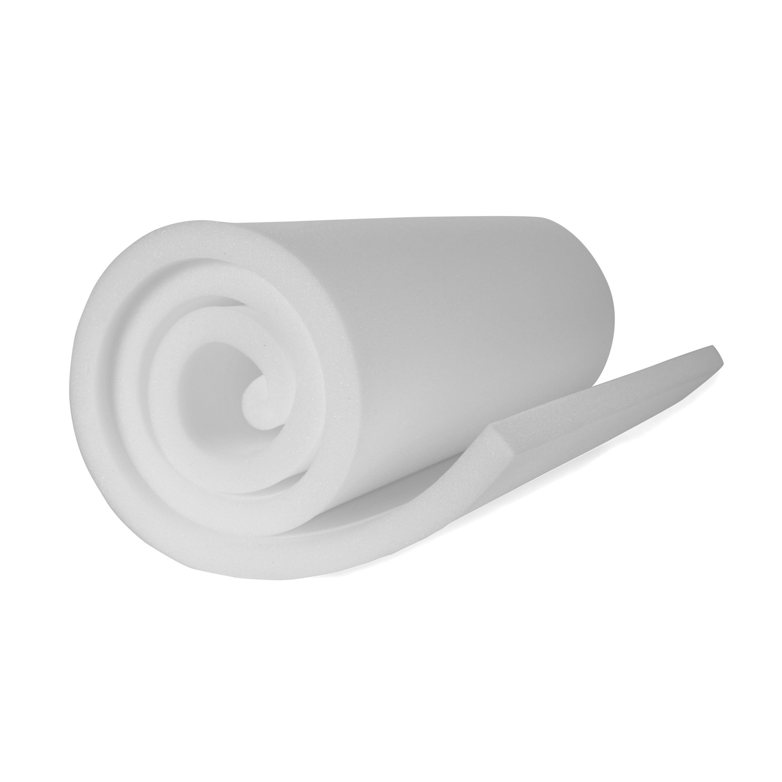 Versatile 100% Polyurethane Foam for DIY Projects, 24″ x 72″ x 1″ Thick, White