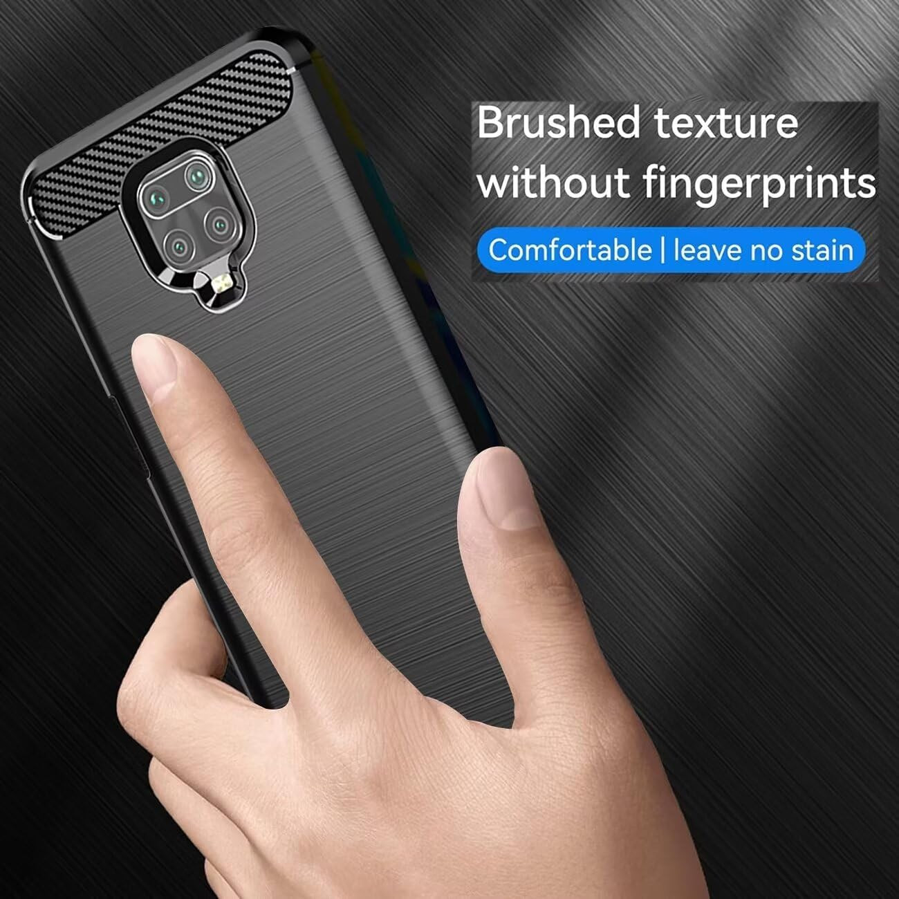 Case for Redmi Note 9 Pro/Redmi Note 9S/Redmi Note 9 Pro Max/Poco M2 Pro Case, U