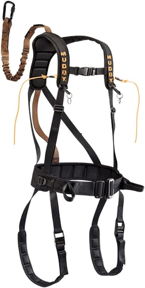 Muddy Hunting Tree Stand Safety Systems Lightweight Padded Quick-Release-X-LARGE