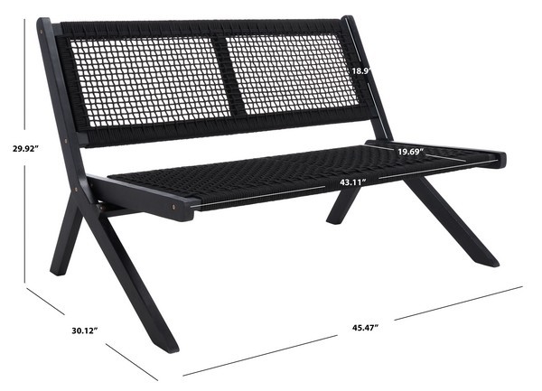 Safavieh KOBINA OUTDOOR BENCH, Reduced Price 2172786006 PAT7304C