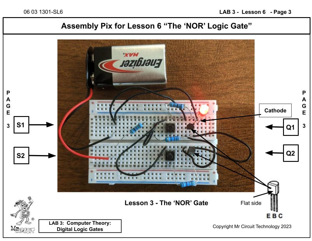 Mr Circuit Lab 3 Learn How Computers Work on the inside - build Logic Gates