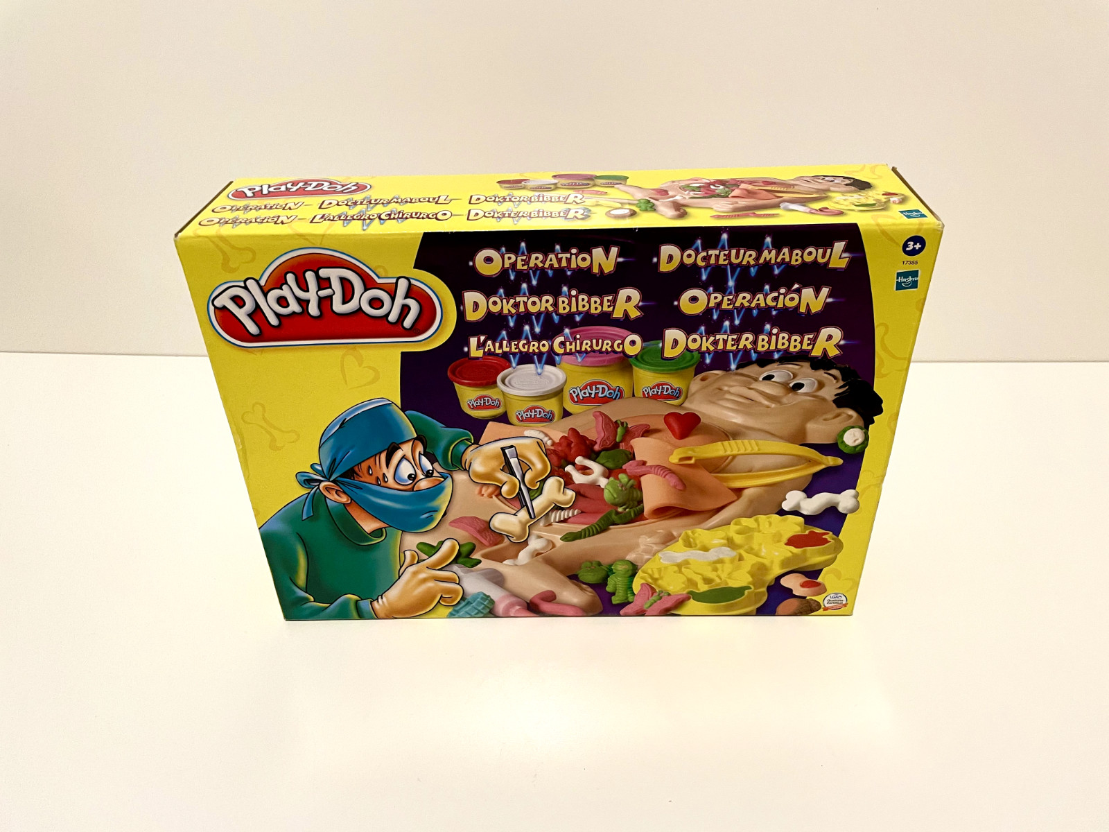 PLAY-DOH: FIX ME UP DOC (HASBRO 2003! SMILING PATIENT OPERATION) MINT NEW OS!-