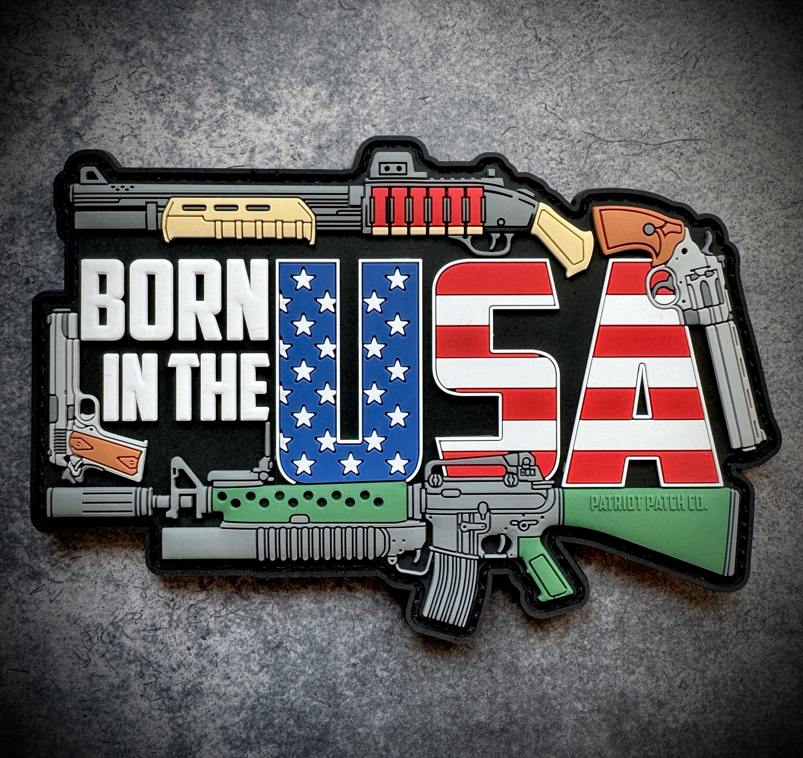 Patriot Patch Co. - Born in the USA - Patch