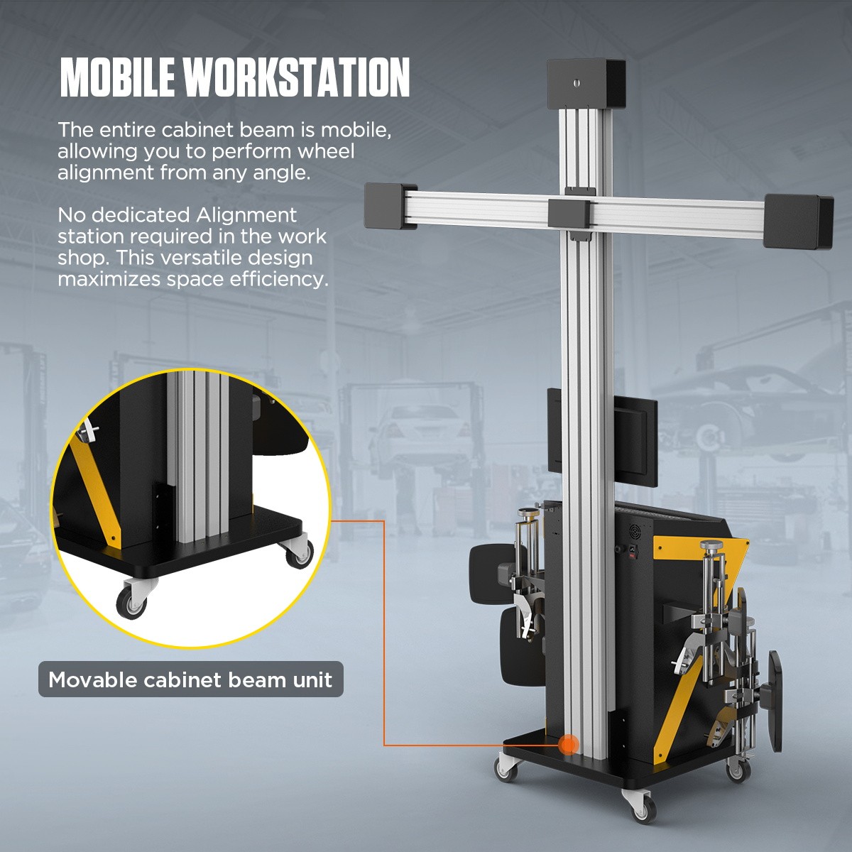 3D Wheel Alignment Machine Fully Automatic 4 Wheel Alignment Tool Professional