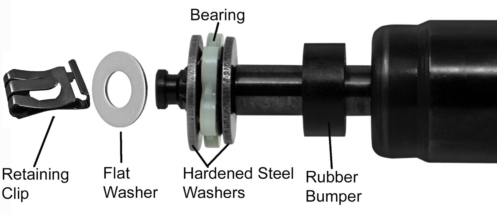 Replacement Gas Spring Piston Cylinder Cartridge Shock For Office Chair CC-9