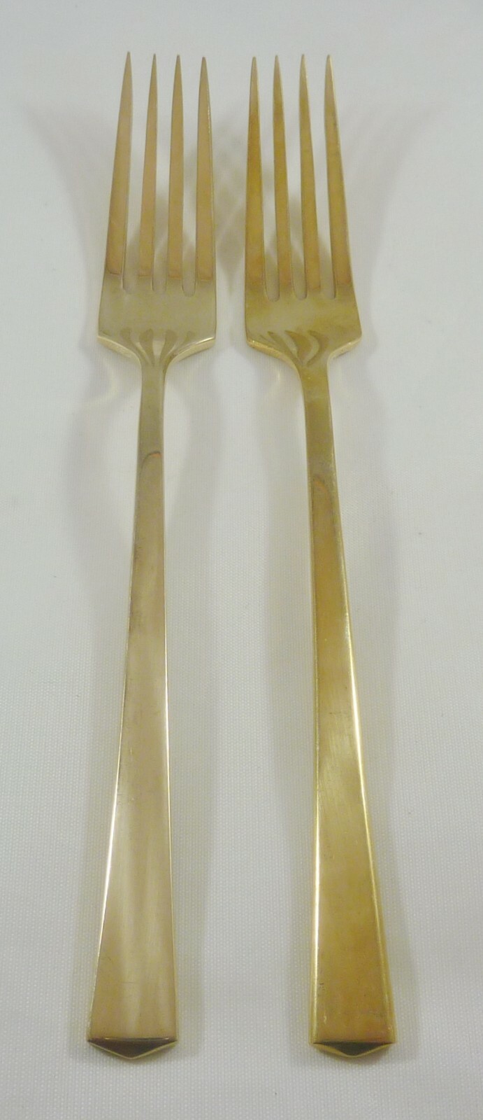 Vintage Dirigold Dirilyte Goldware Empress Flatware Silverware Dinner Fork