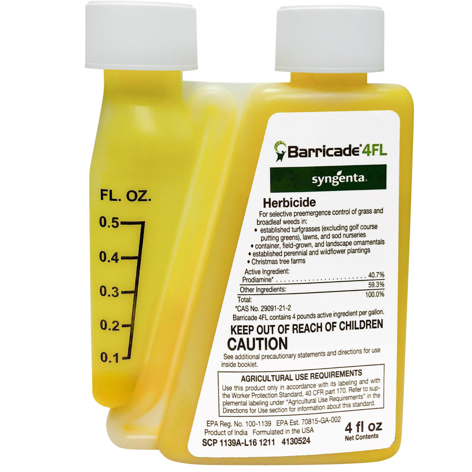 Barricade 4FL Pre-Emergent 4 oz. Prodiamine Prevents Weeds - NOT FOR SALE TO: NY