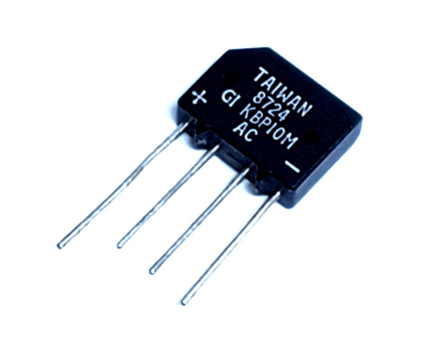 Fairchild KBP10M, Diode Rectifier Bridge, Single 1KV, 1.5A, 4-Pin
