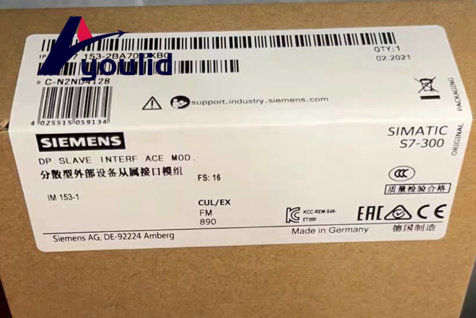 NEW Siemens 6ES7 153-2BA70-0XB0 6ES7153-2BA70-0XB0