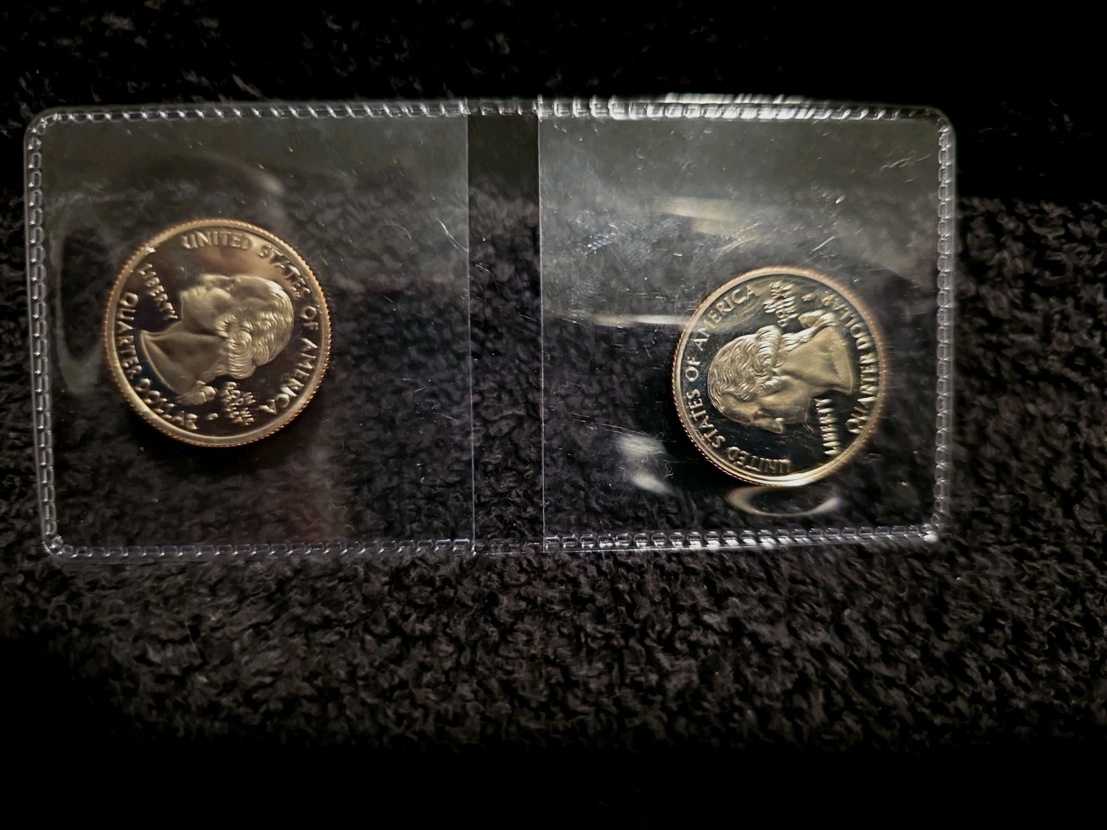 8 gem mint quarters Very Nice Looking Non Circulated